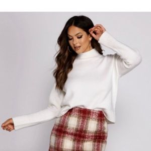 White Windsor sweater